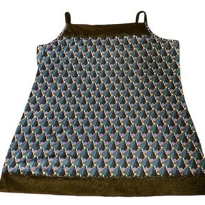 Retro Y2K Fashion Bug Tank Camisole Lacey Romantic Bold Colorful